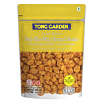 Tong Garden Spicy Broad Bean snack in a bowl, showing roasted broad beans seasoned with spices for a crunchy confectionery treat.