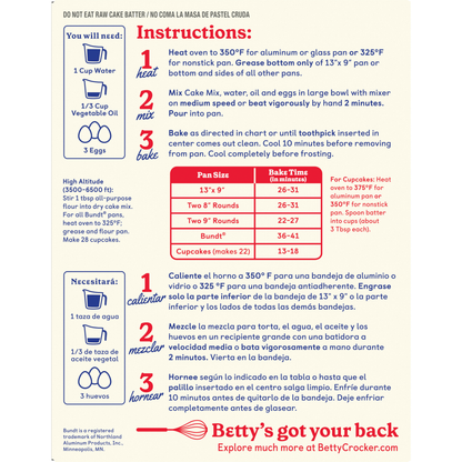Betty Crocker Super Moist Butter Recipe Yellow Cake Mix