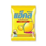 Hacks Candy Honey Lemon 94.5g, a dry grocery snack with honey lemon flavor, in a colorful package showing candies and lemon slices.