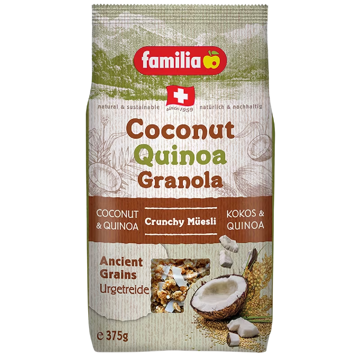 Familia Coconut Quinoa Granola