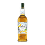 Giffard Mixology Banana 1L bottle, a dry grocery item for cocktails and drinks, with a clear label and yellow banana flavor.