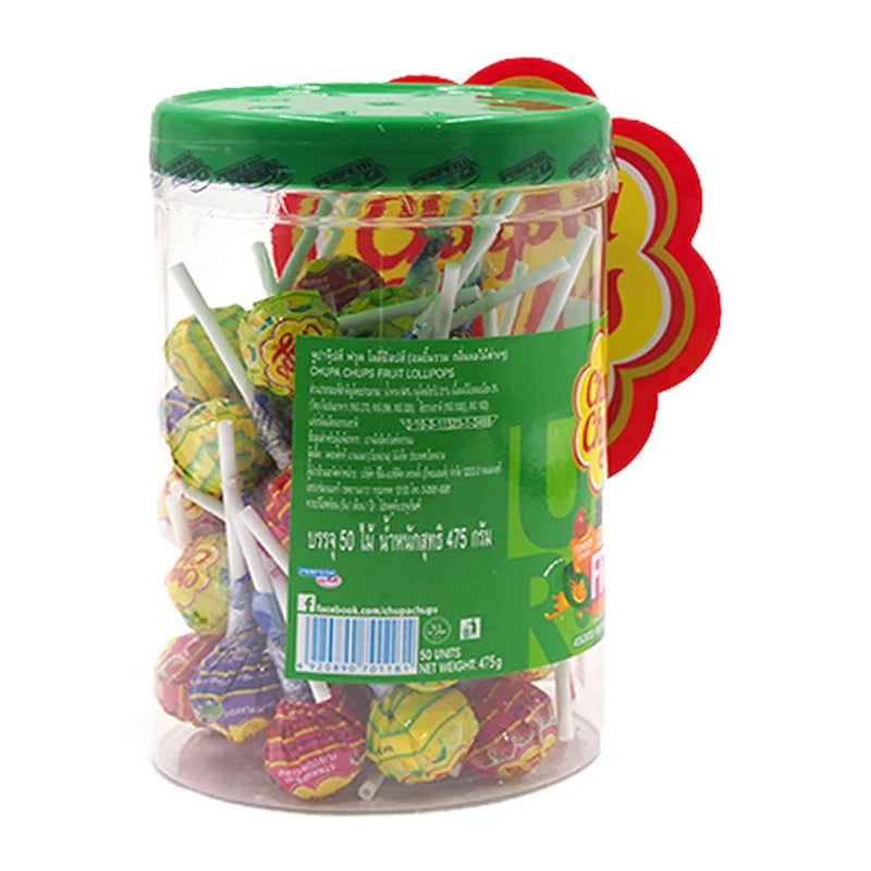 Chupa Chups Lolipop Candy Fruit 9.5g x50