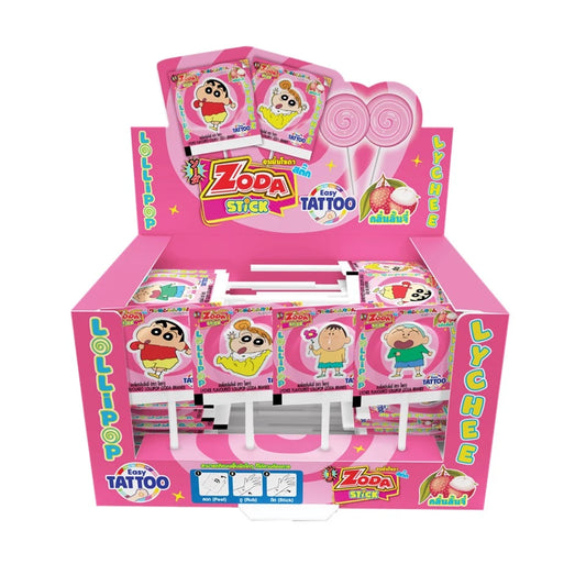 ZODA Lollipop Stick X Crayon Shin Chan Lychee Flavor (+