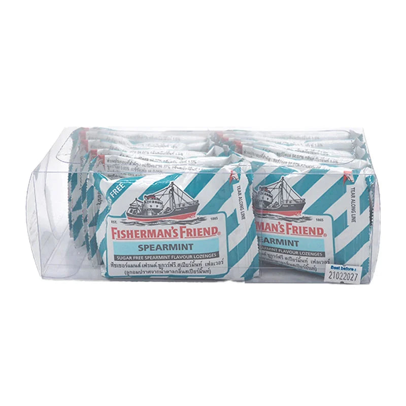 Fishermans Friend Spear Mint Lozenges x12