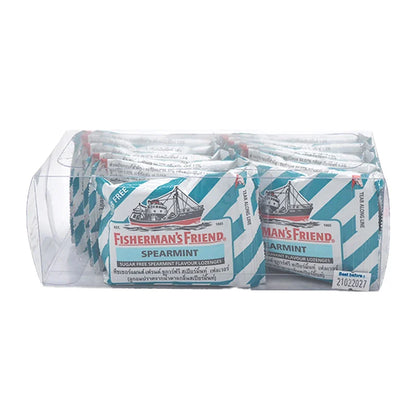 Fishermans Friend Spear Mint Lozenges x12