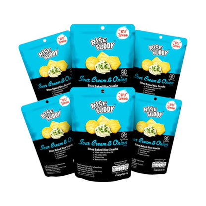 RISE BUDDY Healthy Crispy Rice Snacks FDA And Halal Certified