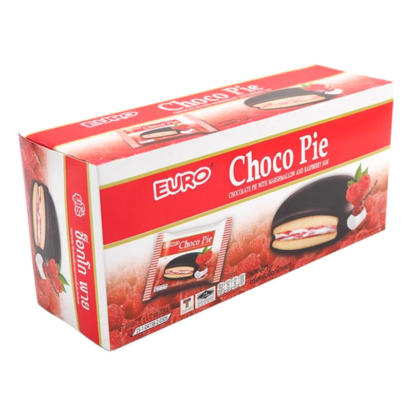 Euro Chocopie Raspberry 17g x12