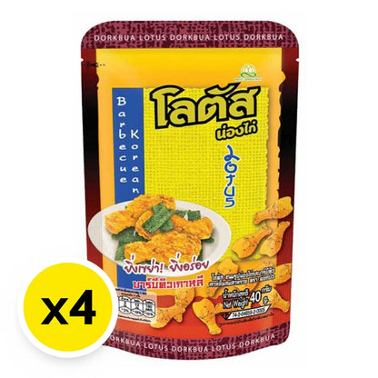 Lotus Chicken Stick BBQ Korean Flavor 40g x4