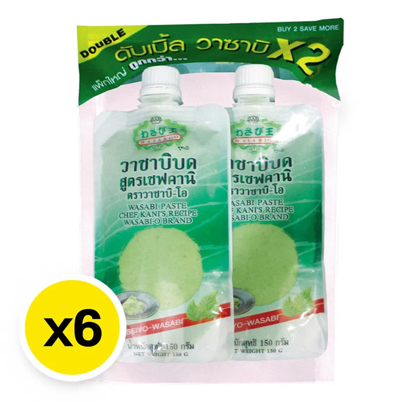 Wasabi-o Wasabi Paste Kani Formula x6