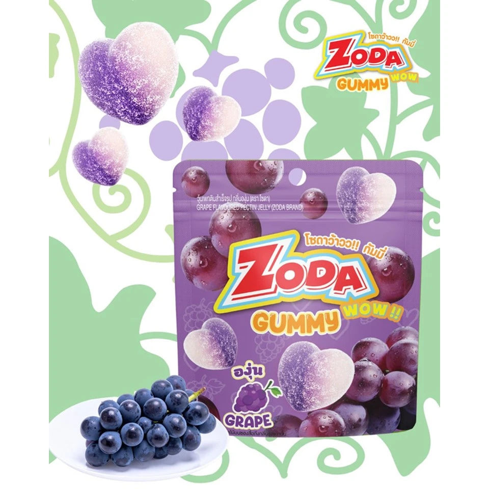 Zoda Wow Gummy Grape Flavor 45g