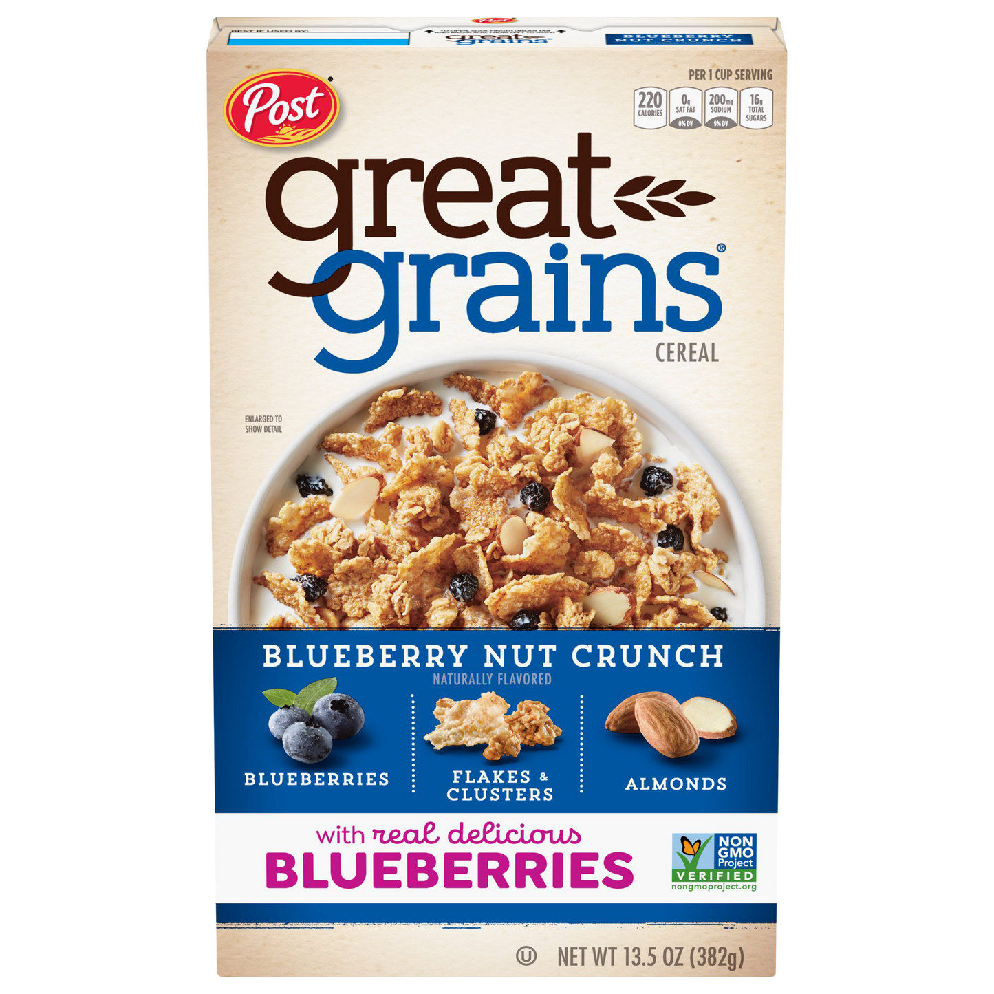 Post Great Grains Blueberry Nut Crunch Cereal