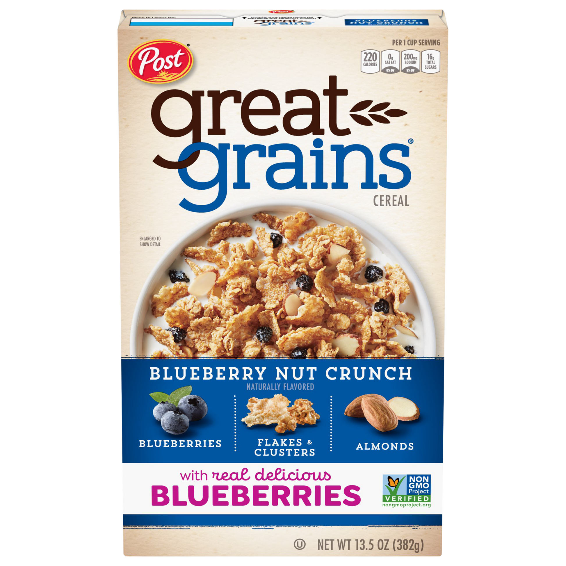 Post Great Grains Blueberry Nut Crunch Cereal