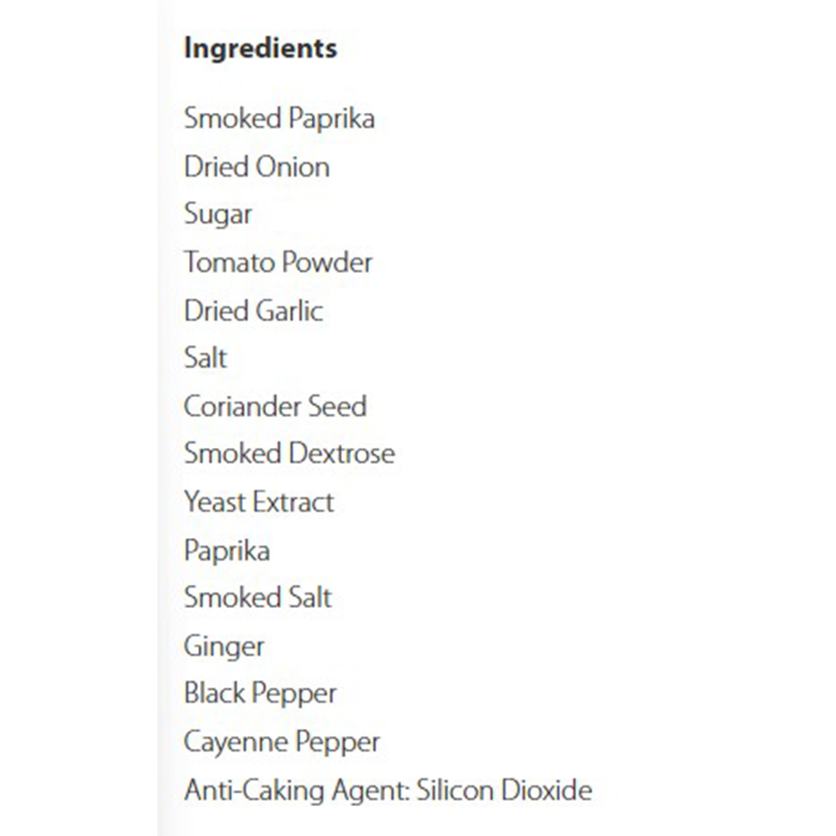 Sainsbury's Itc Mild & Smoky Bbq Seasoning