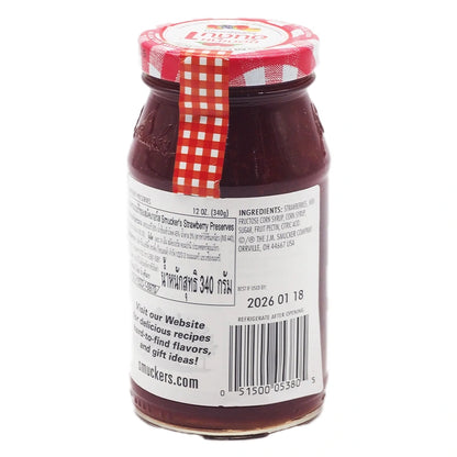 Smucker's Strawberry Jam 340g