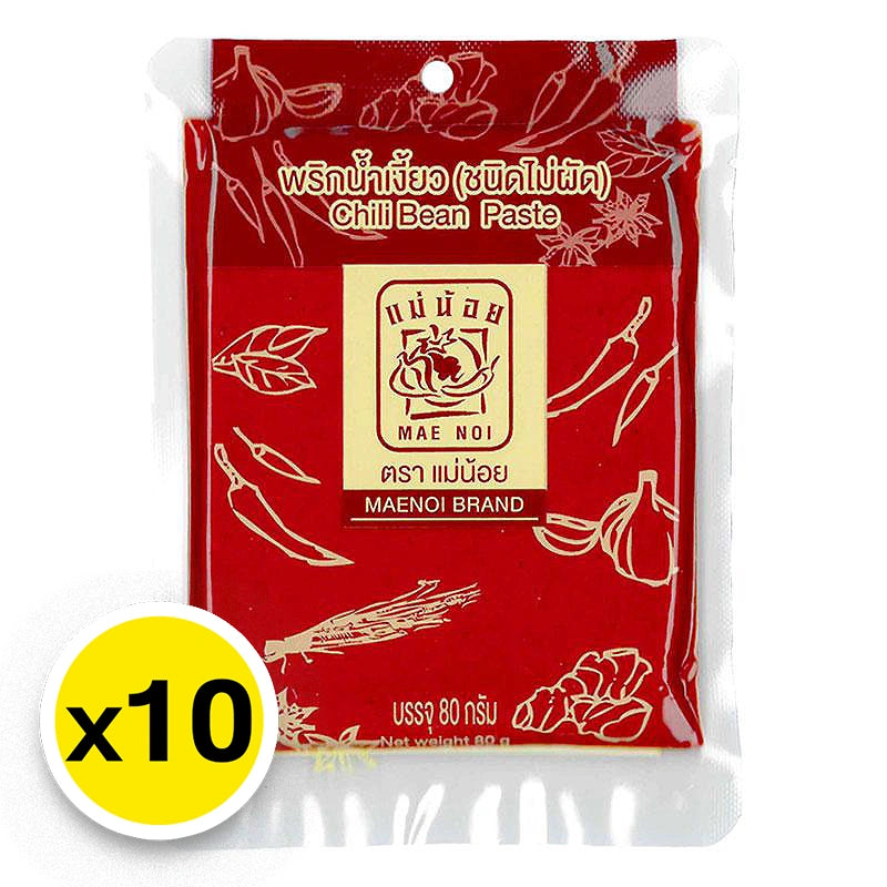 MAE NOI Chili Bean Paste 80g x10
