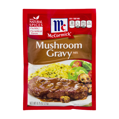 McCormick Mushroom Gravy