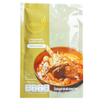 Khao Massaman Curry Paste jar, grocery product with a label showing traditional Thai ingredients and branding.