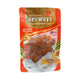 Chada Sweet Diced Preserved Radish in 200g package, premium Ratchaburi radish with no artificial color or MSG, shown in a clear container.