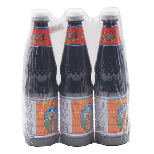 DEK SOM Boon Black Soy Sauce Formula 5 940ml x3
