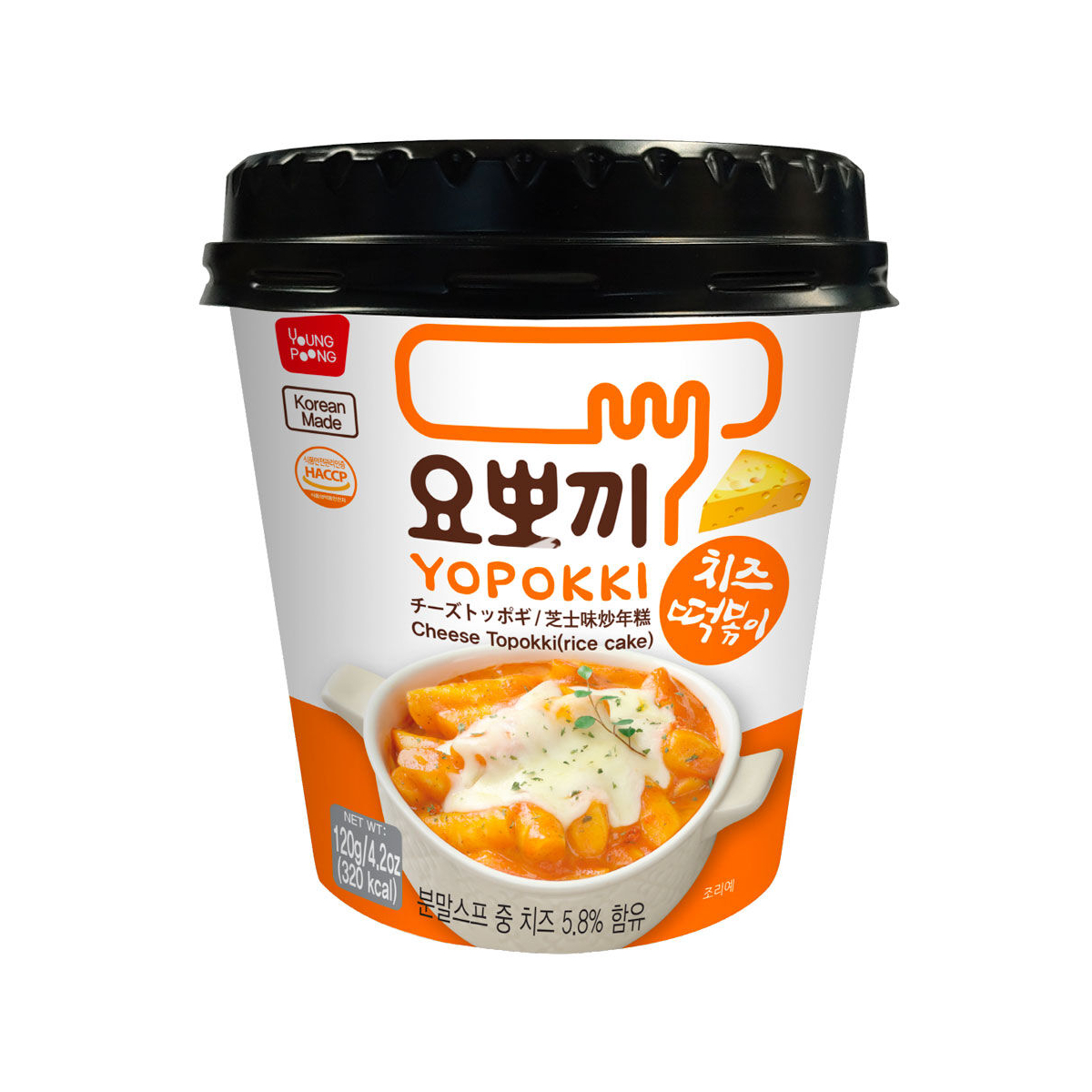 Youngpoong Cheese Topokki Cup