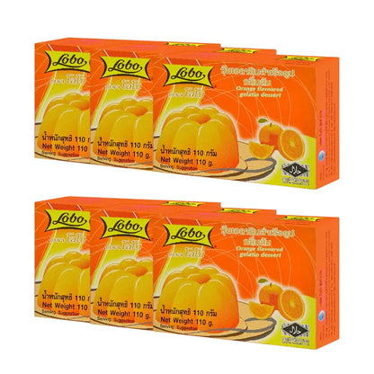 Lobo Instant Gelatin Jelly Orange Scent 110g