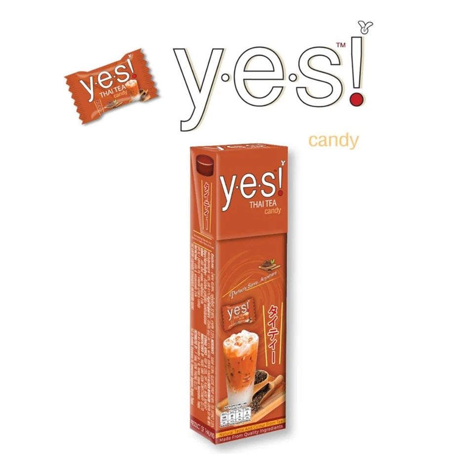 YES Thai Tea Flavoured Candy 36g