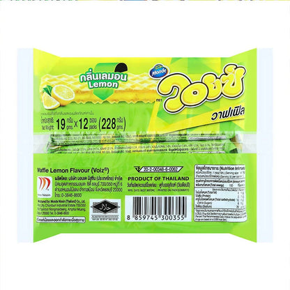 Voiz Waffle Lemon Flavour 19g
