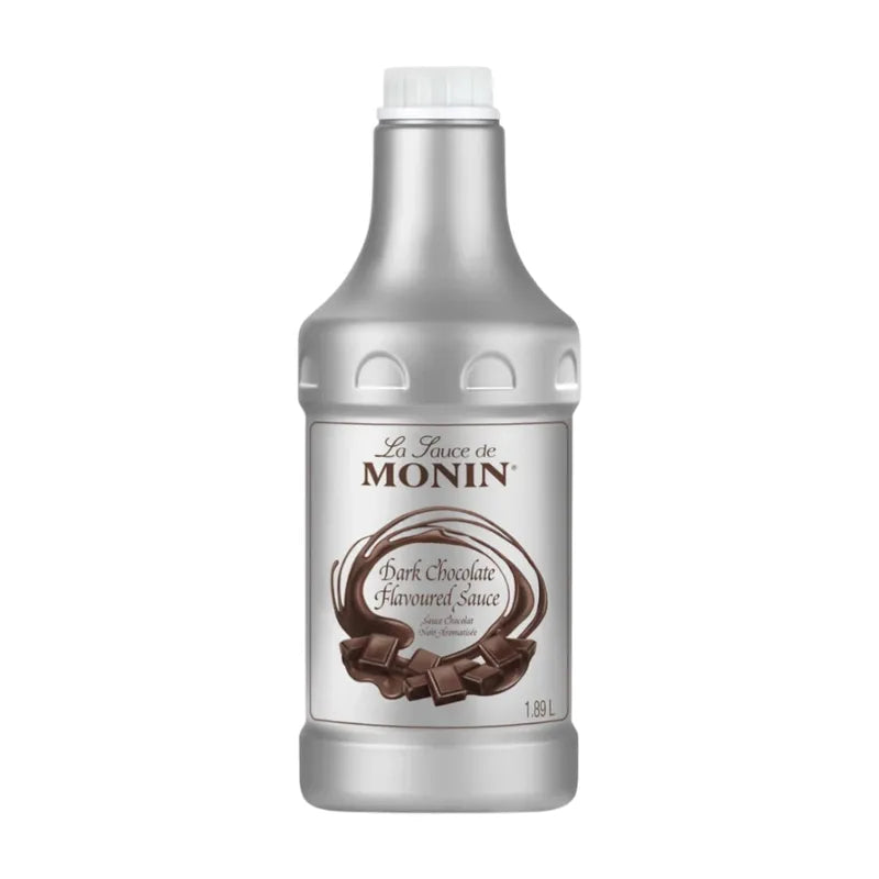 MONIN Dark Chocolate Sauce | Dark Chocolate Sauce 1.89l
