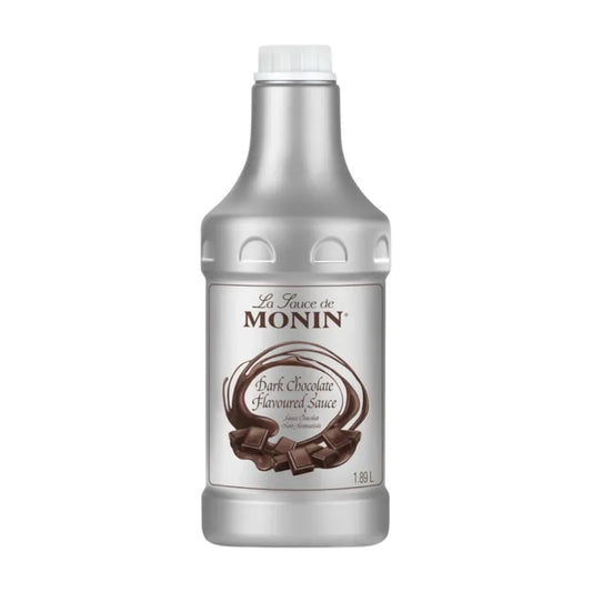MONIN Dark Chocolate Sauce | Dark Chocolate Sauce 1.89l