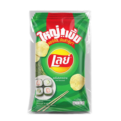 Lays Classic Nori Seaweed 75g x4