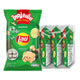Lay's Classic Nori Seaweed flavor snack packs, 75g x4, featuring crisp potato chips with seaweed seasoning in colorful packaging.