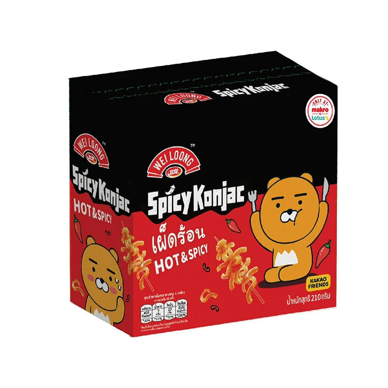 WEI Loong Konjac Hot And Spicy 400g