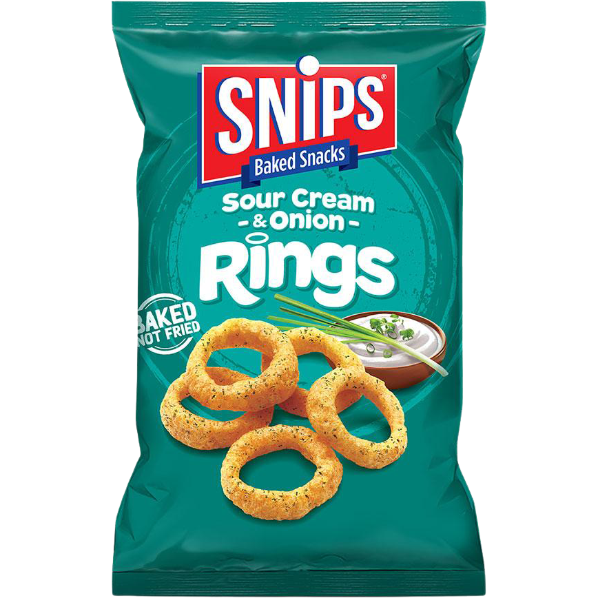 Snips Sour Cream & Onion Rings
