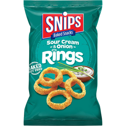 Snips Sour Cream & Onion Rings