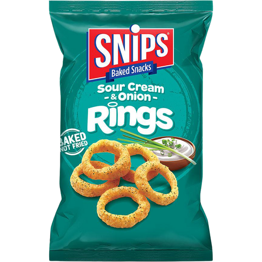 Snips Sour Cream & Onion Rings