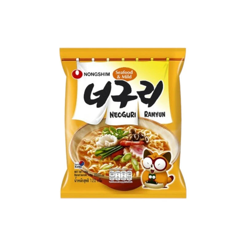 NONGSHIM [single Packet] Neoguri Udon Mild Seafood Neoguri