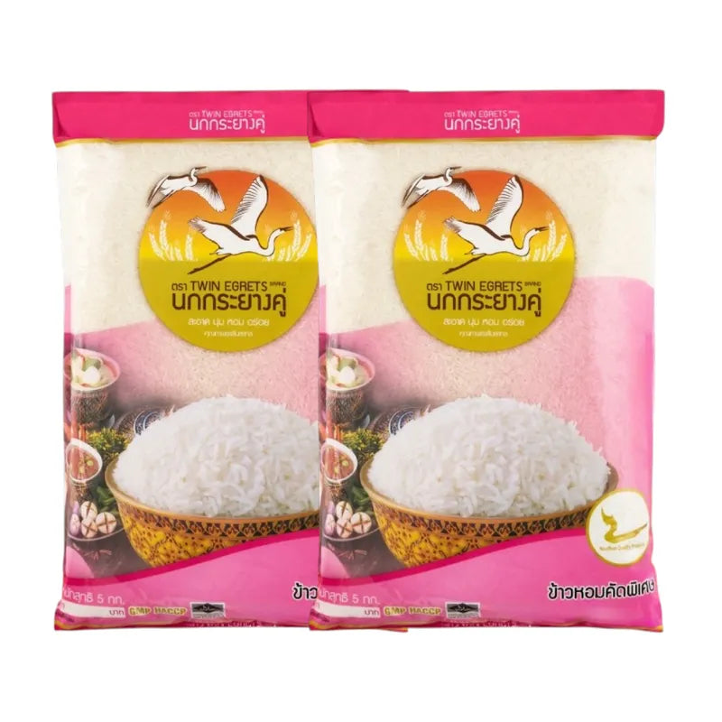Nokkrayangkoo Double Egret Specially Selected Fragrant Rice Soft