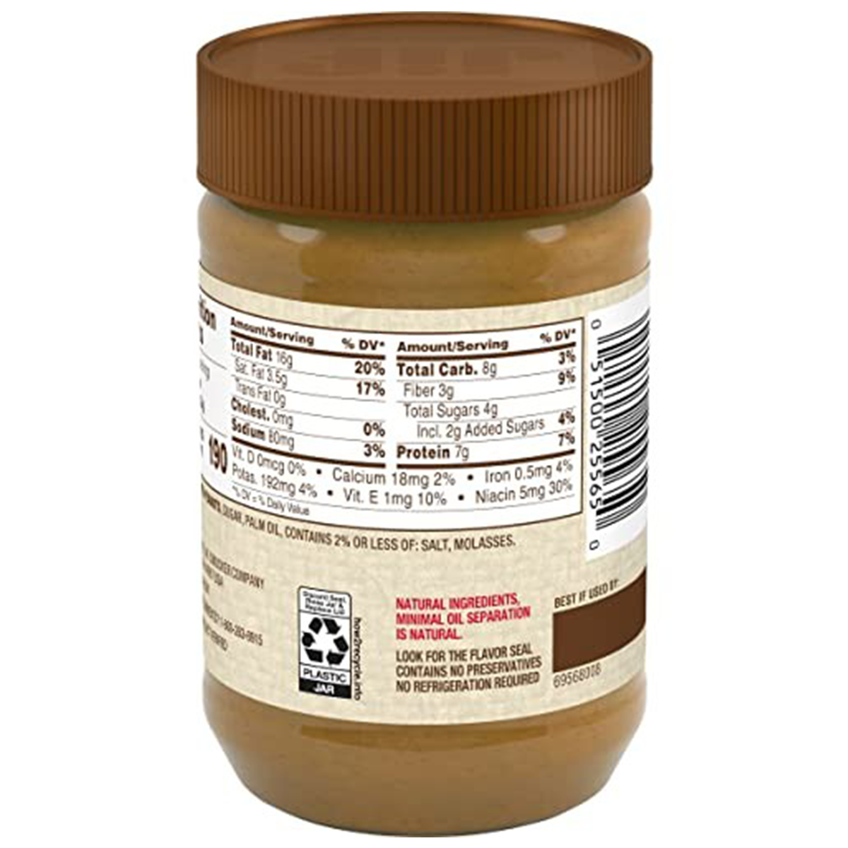 Jif Natural Creamy Peanut Butter