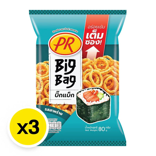 PR Crispy Snack Seaweed 80g x3