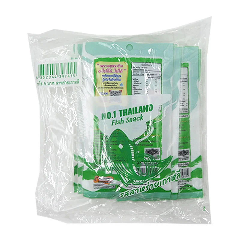 Taro Fish Snack Korean Seaweed Flavored 5g x12