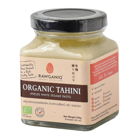 Rawganiq Organic White Tahini Peeled