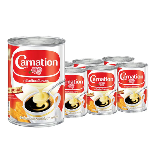 CARNATION Sweetened Condensed Milk 505g x6