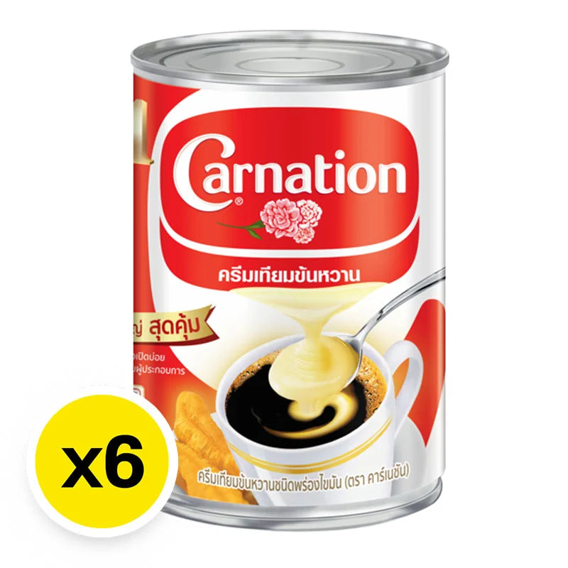 Carnation Sweetened Condensed Milk 505g x6