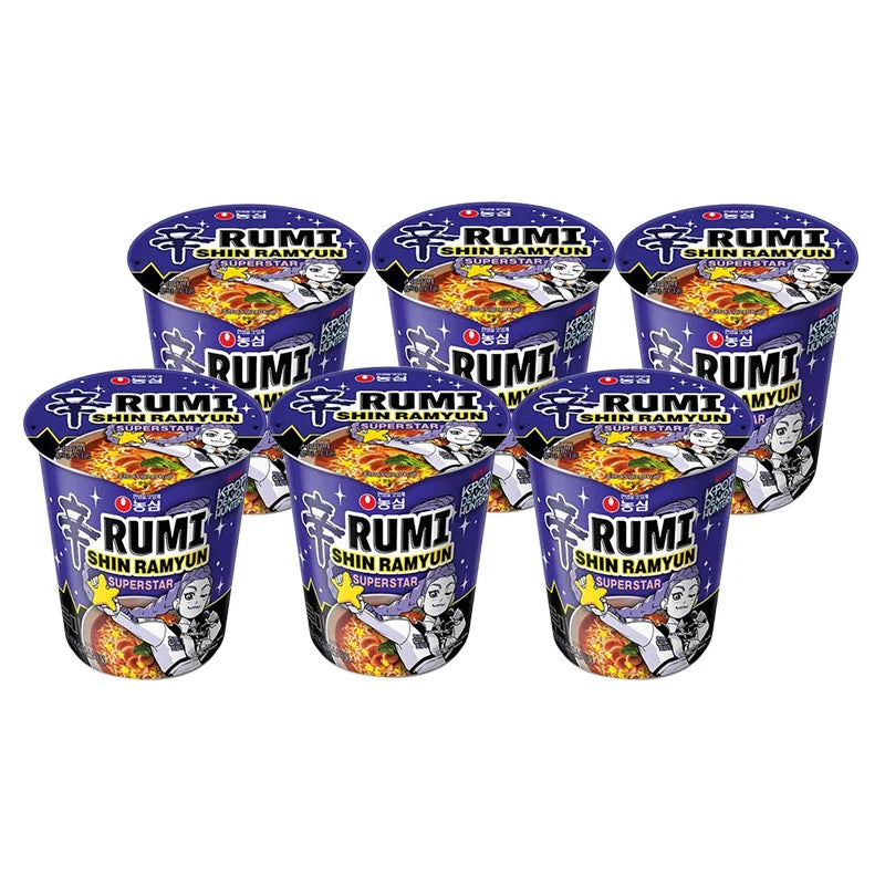 NONGSHIM Rumi Shin Ramyun Superstar Cup 68g x6