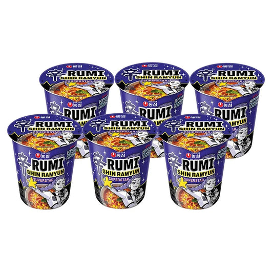 NONGSHIM Rumi Shin Ramyun Superstar Cup 68g x6
