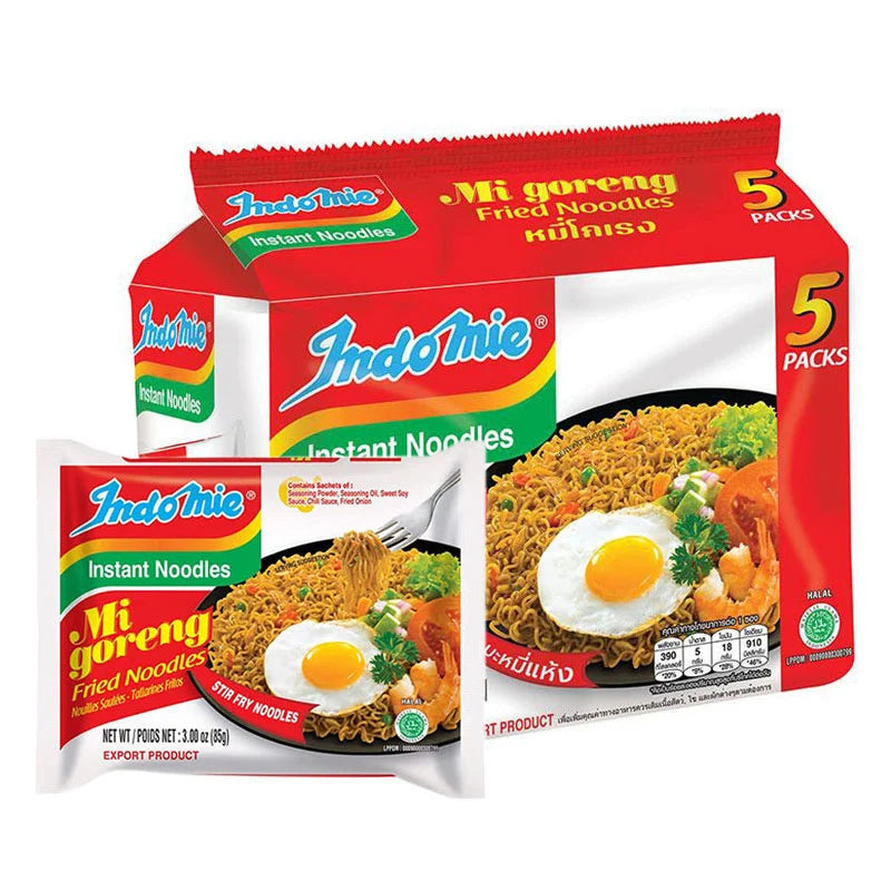 INDO MIE Mi Goreng Fried Noodles 85g x5