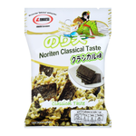 Maruesu Noriten classical confectionery snacks featuring crispy, seasoned seaweed sheets in a traditional Japanese style.
