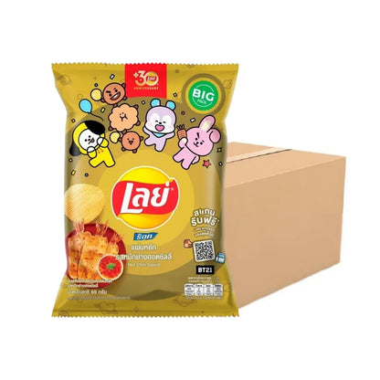 LAYS ROCK HOT CHILI SQUID 69g x12