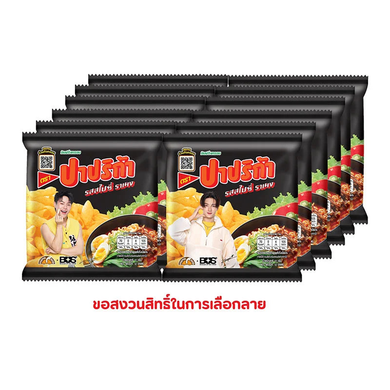 Paprika Potato Extrude Snack Spicy Ramen 12g x12