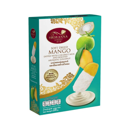 SRIWANNA Soft Roasted Mango Coated With Coconut Milk And